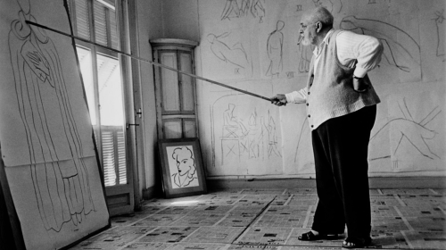 Henri Matisse by Robert Capa