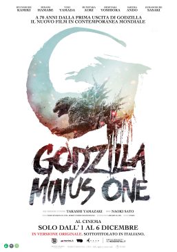 Locandina Godzilla Minus One